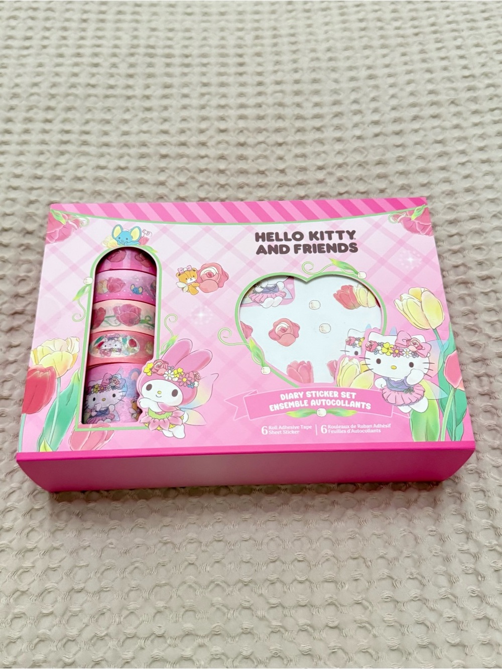 Hello Kitty and Friends Tulip Collection Diary Sticker Set